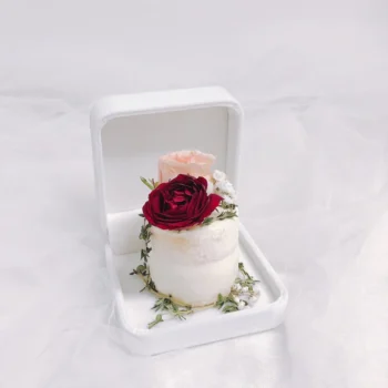 Rustic Florals - Jewelry Mini Cake