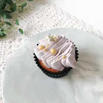 Mauve Gold Cupcakes (Box of 12) | Best Customisation Cake Shop
