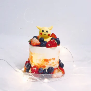 Fairy LED Lights | 21st Birthday Cake
