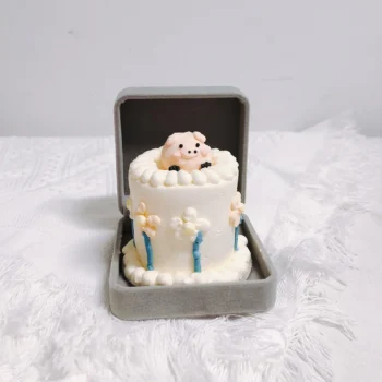 Cute Pig - Jewelry Mini Cake | Best Online Bakery In Singapore