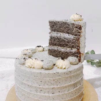 Roasted Black Sesame Cake | Birthday Cake Delivery