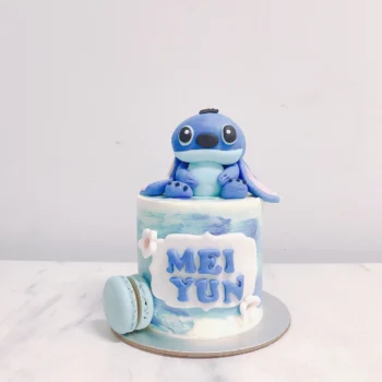 Blue Stitch Cake | Best Online Bakery In Singapore
