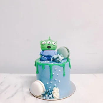 Toy Story Blue Alien Cake | Online Cake Delivery