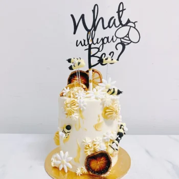 Yellow Honey Bees Cake | Best Cake Shop
