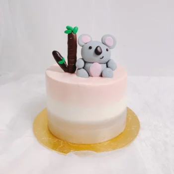 Pink Cute Koala Cake | Best Bakery in Singapore