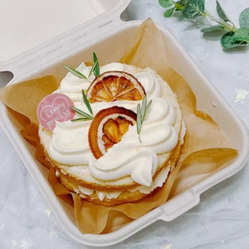 Vanilla Lemon Curd [Gourmet] Lunch Box Bento Cake | Best Customisation Cake Shop