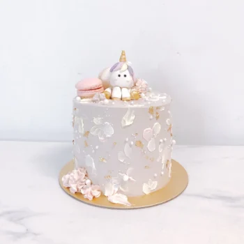 Dreamy Unicorn Floral Cake | Online Cake Delivery