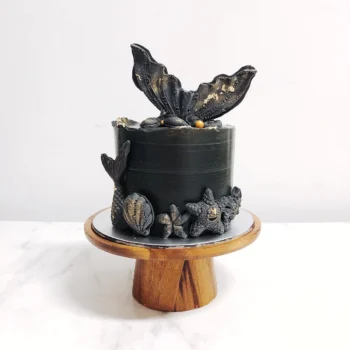 Black x Gold Mermaid Tail | Best Bakery in Singapore