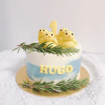 Blue Sea Duck Cake | Birthday Cake Delivery