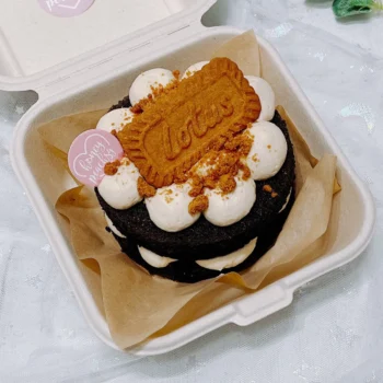 Cookie Butter Biscoff [Gourmet] Lunch Box Bento Cake | Best Customisation Cake Shop