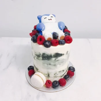 Snorlax Fresh Berries Cake | Best Customisation Cake Shop