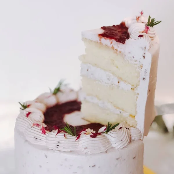 Vanilla Raspberry Cake | Best Customisation Cake Shop