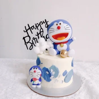 Blue Doraemon Cake | Best Online Bakery In Singapore