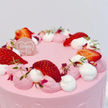 Lychee Rose Cake | Birthday Cake Delivery