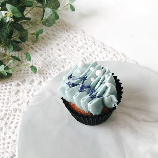 Blue Pearl Cupcakes (Box of 12) | Best Customisation Cake Shop