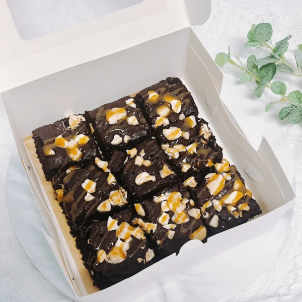 Rocky Road Fudge Brownies | Custom Cake