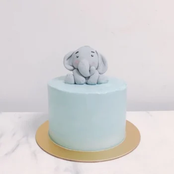 Blue Elephant Cake | Birthday Cake Delivery