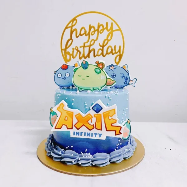 Cryptocurrency NFT: Axie Infinity Cake | Best Birthday Cake