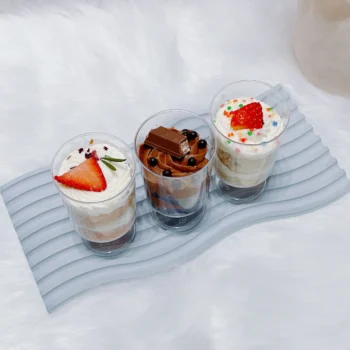 Party Desserts Cake Cup Shots (Box of 3) - Min 10 | Best Customisation Cake Shop