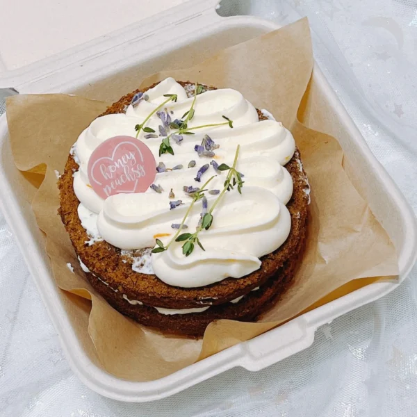 Earl Grey Lavender [Gourmet] Lunch Box Bento Cake | Best Customisation Cake Shop