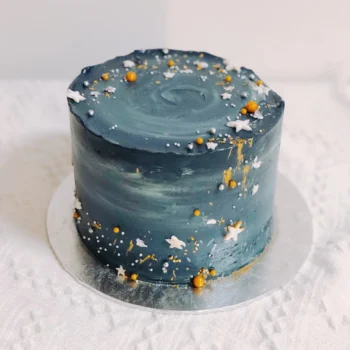 Galaxy Starry Sprinkles Star Cake | Best Birthday Cake