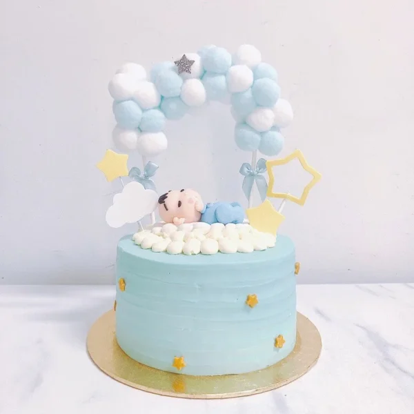 Baby Boy - Full Month Cake | Best Online Bakery In Singapore