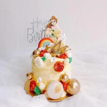 Princess Belle Cake (Beauty and the Beast) | Online Cake Delivery