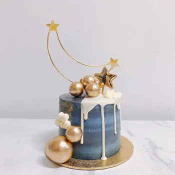 Galaxy Moon Cake | Birthday Cake Delivery