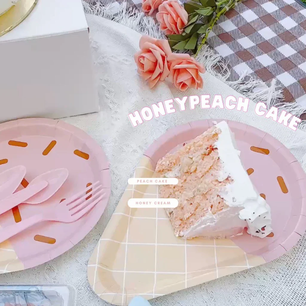 Honey Peach Cake