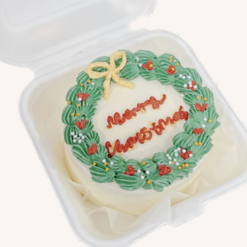 Christmas Bento Cake 2024 Singapore (Wreath)