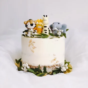 Animals Party Theme Cake