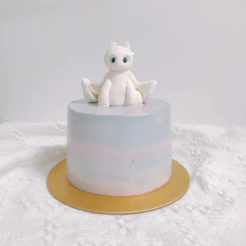 Pastel Dragon Cake