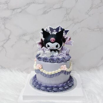 Vintage Purple Kuromi Cake