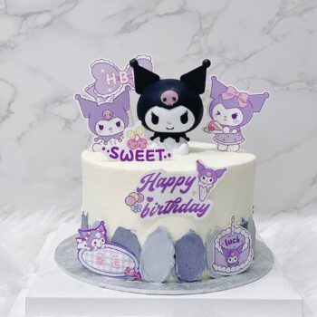 Purple Sweet Kuromi Cake