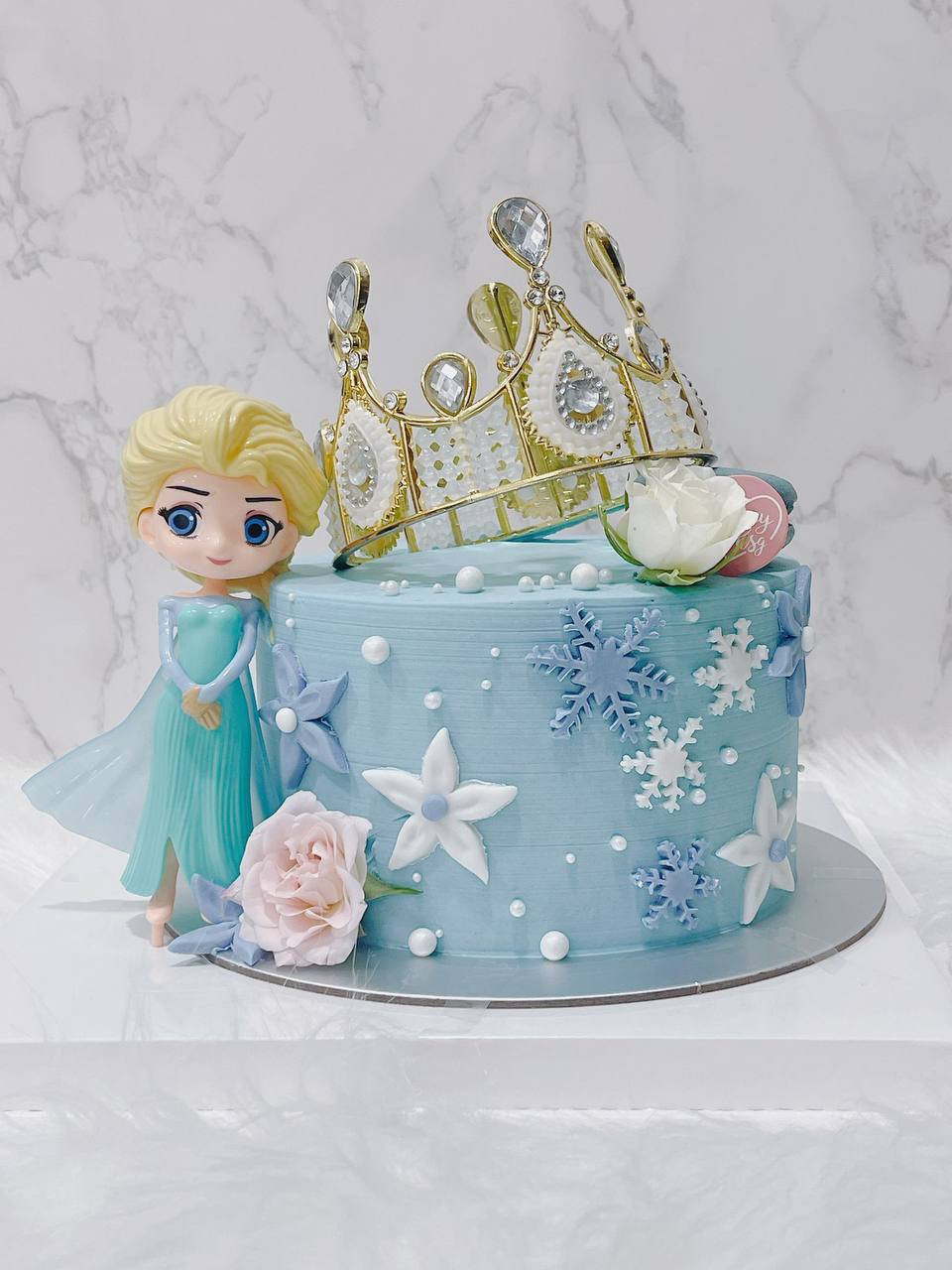 Elsa From Frozen Birthday Cake Frozen Elsa Photo Printed Birthday