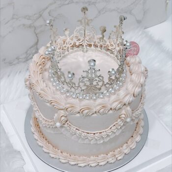 Blush Pink Vintage Cake