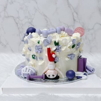 Yoga Sports Cake