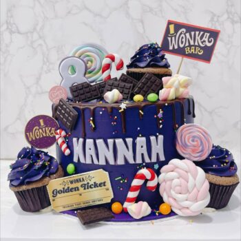 Willy Wonka Chocolate Factory Cake