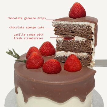 Strawberry Chocolate Cake
