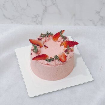 Mini Lychee Rose Cake