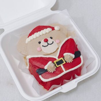 Beary Santa Claus Bento Cake