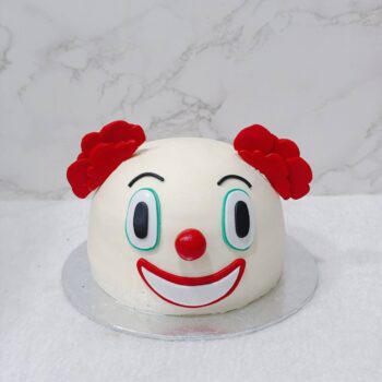 Happy Clown Halloween Cake