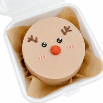 [Christmas] Reindeer Bento Cake