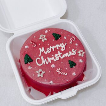 Classic Candy Christmas Bento Cake