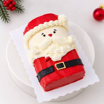 Mini Santa Claus Log Cake